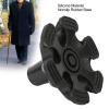 Tyenaza Cane Tips, 3/4 Inch Shaft Rubbers Self Standing 6 Support Feets Base Replacement Walking Canes, Anti-Slip Rubber Cane Foot Pad view 3