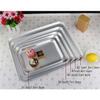 LKXHarleya Baking Sheet Stainless Steel Cookie Sheet Baking Pans Rectangle Oven Trays Kitchen Baking Cooking Dishwasher Safe, 18.5" x 14" x 0.75" view 4