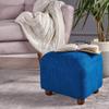 FEHUN Home Makeup Stool Soft Toy Foot Shoes to Replace The Pedestal Kitchen Table Stool Changing His Shoes A Good Choice for The Living Room Corridor Hallway Entrance Shoe Bench view 2