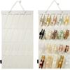 Rentoudu Haya Claw Clip Organizer Holder - Hanging Claw Clip Storage for Women & Girls - Wall, Door, Closet Display - Off-White, 1Pcs view 1