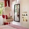 Rentoudu Haya Claw Clip Organizer Holder - Hanging Claw Clip Storage for Women & Girls - Wall, Door, Closet Display - Off-White, 1Pcs view 4