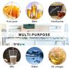 ZEBEIYU 10 Pack Swing Top Glass Bottles 8.5 oz,Flip Top Beer Brewing Bottles for Kombucha, Homemade, Kefir, Water, Beverages, Soda, Oil, Vinegar, Fermentation,Limoncello view 4