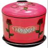 JYDQM Trash Can Accent Decor, 8 Liters, Pink, Metal, Alloy Steel view 1