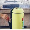 JYDQM Trash Can Accent Decor, 8 Liters, Pink, Metal, Alloy Steel view 2