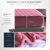 zyhfcfff-sd Fitted Bottom Sheet Queen,Autumn Winter Thick Quilted Crystal Velvet Deep Pocket Fitted Sheets, Bedroom Warm Solid Color Mattress Protector (Size : 180 * 220cm) view 3