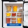 VeZee Heavy Duty Deli Containers with Lids | Airtight Food Storage Containers | Clear Kitchen Organizing Leak Proof, BPA-free 8 oz, Heavy Duty | Set of 48 view 4