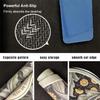 2023 New Fantasy Style Draining Mat, 11.8 X 15.75in Super Absorbent Dish Drying Mat Washable Plates Dish Drying Pad, Soft Diatom Mud Non-slip Drain Pad Quick Dry Mat for Kitchen Counter (A+B+D+E) view 3