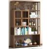 HIHELO Book Case Bookshelf Rack Multi-Functional Floor Children's Home Student Modern Living Room Storage Bookcase Bookshelves (Color : 07) view 2