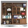 HIHELO Book Case Bookshelf Rack Multi-Functional Floor Children's Home Student Modern Living Room Storage Bookcase Bookshelves (Color : 07) view 3