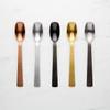 American Metalcraft Hammered Buffetware, Salad Spoon, Vintage Gold, 9-3/8" L view 2