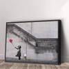Banksy Balloon Girl There is Always Hope Canvas Art Wall Art Home Decor - Various Sizes (40in x 60in Gallery Wrapped) view 4