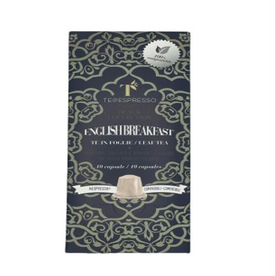 Caff Ottavo - TE@ESPRESSO English Breakfast capsules 10 per carton