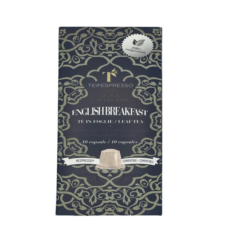 Caff Ottavo - TE@ESPRESSO English Breakfast capsules 10 per carton