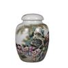 AMITVA Chinese Ceramic vase White Large Chinese vase Porcelain Flower vase Chinese Antique Ceramic vases Traditional Decorative Vase-11 * 7.5 cm view 1