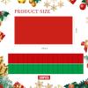 Batiyeer 30 Pcs Christmas Tablecloth Disposable Plastic Tablecloth 54 x 108 Inch Rectangle Red Green Table Cloth Plastic Table Cover for Christmas Holiday Parties Decorations Indoor Outdoor view 2