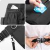 LoDrid Cleaning Apron for Housekeeping with 9 Pockets, Cleaning Bag with Adjustable Waist Belt, Professional Cleaning Supplies Apron for Work, Black view 4
