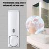 Miskall 600ml Wall Mounted Soap Dispenser, ABS Foam Soap Liquid Dispenser Lotion Box Holder for Bathroom Kitchen(White) view 4