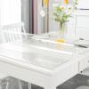 Warmstar Clear Table Cover Protector 48 x 108 Inch,1.5mm Thick Plastic Table Cover Rectangle,PVC Clear Table Protector,Desk Protector Mat for Kitchen, Dresser, Writing DeskDining Room Table view 2