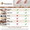 Warmstar Clear Table Cover Protector 48 x 108 Inch,1.5mm Thick Plastic Table Cover Rectangle,PVC Clear Table Protector,Desk Protector Mat for Kitchen, Dresser, Writing DeskDining Room Table view 4