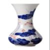 AMITVA Ceramic Vases, Pottery Decorative Flower Vase for Home Decor, Table, Living Room Decoration, Shelf Decor, Mantel-A:28 * 12.9 cm view 1