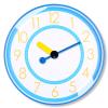 Clock, Home Decor Round Wall Clock, Silent Wall Clocks Round Battery Operated Easy to Read Simple for Living Room/Office/Home/Kitchen Decor (I) view 1