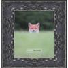Poster Palooza 6x9 Traditional Pewter Complete Wood Picture Frame with UV Acrylic Plexiglass, Foam Board Backing & Hardware Included view 1