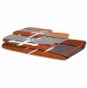 Anzona Rustic Anchor Fall Orange Ombre 3 Piece Bath Towels Set, Farm Wood Board Gradient Soft & Absorbent Towel for Bathroom, Hotel (1 Bath Towel 30x60, 1 Hand Towel 16x28, 1 Washcloth 13x13) view 2