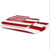 Red White Striped 3 Piece Bath Towels Set, Simple Geometric New Year Soft & Absorbent Towel for Bathroom, Hotel (1 Bath Towel 30x60, 1 Hand Towel 16x28, 1 Washcloth 13x13) view 2