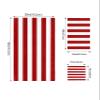 Red White Striped 3 Piece Bath Towels Set, Simple Geometric New Year Soft & Absorbent Towel for Bathroom, Hotel (1 Bath Towel 30x60, 1 Hand Towel 16x28, 1 Washcloth 13x13) view 4
