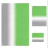 Green Grey Ombre Abstract Art 3 Piece Bath Towels Set, Spring Painting Gradient Soft & Absorbent Towel for Bathroom, Hotel (1 Bath Towel 30x60, 1 Hand Towel 16x28, 1 Washcloth 13x13) view 1