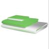 Green Grey Ombre Abstract Art 3 Piece Bath Towels Set, Spring Painting Gradient Soft & Absorbent Towel for Bathroom, Hotel (1 Bath Towel 30x60, 1 Hand Towel 16x28, 1 Washcloth 13x13) view 2