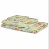 Anzona Easter Bunny 3 Piece Bath Towels Set, Spring Easter Basket Eggs Polka Dot Green Soft & Absorbent Towel for Bathroom, Hotel (1 Bath Towel 30x60, 1 Hand Towel 16x28, 1 Washcloth 13x13) view 2
