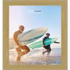 Poster Palooza 5x7 Inch Traditional Gold Complete Wood Picture Frame with UV Acrylic Plexiglass, Foam Board Backing & Hardware Included - 5x7 Inch Frame view 4