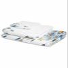 Anzona Spring Watercolor Blue Floral Butterflies 3 Piece Bath Towels Set, White Daisies Dragonfly Soft & Absorbent Towel for Bathroom (1 Bath Towel 30x60, 1 Hand Towel 16x28, 1 Washcloth 13x13) view 2