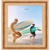 Poster Palooza 15x18 Traditional Gold Complete Wood Picture Frame with UV Acrylic Plexiglass, Foam Board Backing & Hardware Included view 4