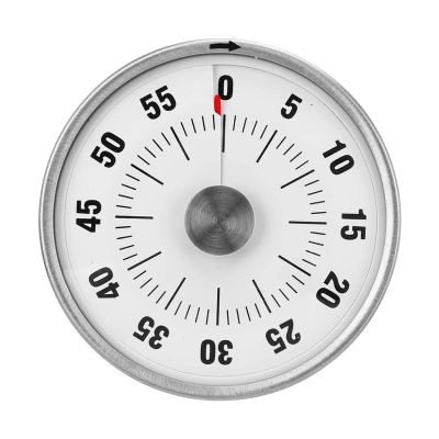 60 Minute Visual Timer, Mechanical Timer Clock with Magnetic Backing, Kitchen Timer Retractable Stand for Cooking Exam Sleeping Timing