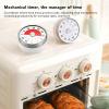 60 Minute Visual Timer, Mechanical Timer Clock with Magnetic Backing, Kitchen Timer Retractable Stand for Cooking Exam Sleeping Timing view 4