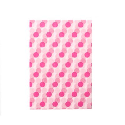 Gentle Meow 500 Pcs Candy Wrappers Twisting Wax Paper for Sweets Lolly Baking Nougat - Pink Dot