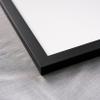 10x10 Frame with Mat - Black 13x13 Frame Wood Made to Display Print or Poster Measuring 10 x 10 Inches with Black Photo Mat view 2