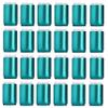 Can Cooler Sleeves Blank Poly Foam - Collapsible DIY Customizable for Parties Weddings Bulk (25, Metallic Green) view 2