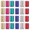 Can Cooler Sleeves Blank Poly Foam - Collapsible DIY Customizable for Parties Weddings Bulk (25, Metallic Green) view 3