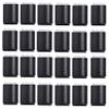 Can Cooler Sleeves Blank Poly Foam - Collapsible DIY Customizable for Parties Weddings Bulk (25, Metallic Black) view 2