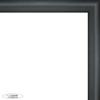 Poster Palooza 23x17 Contemporary Black Complete Wood Picture Frame with UV Acrylic Plexiglass, Foam Board Backing & Hardware Included view 2