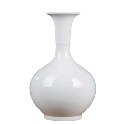AMITVA Blue and White Chinoiserie VasesDecorative Bud Vases for Living Room, Bookshelf, Mantle Fireplace, Centerpieces-D 2916cm