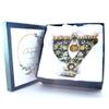 Cohen Tsemach Art&Gift Amazing Menorah Hanukkiah handmade,Green pomegranate view 2