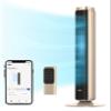 Dreo Tower Fan for Bedroom, 90 Oscillating Standing Fan with 40ft Far Airflow, 25dB Ultra Quiet DC Motor, 28ft/s Velocity, 12 Speeds, 42 inch, Smart Control, 4 Modes, 12H Timer, Pilot Pro S view 1