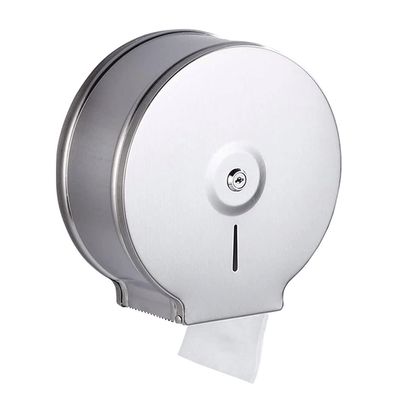 LIOONS High Capacity Stainless Steel Paper Towel Dispenser Commercial Wall Mounted Hand Towel Dispenser Waterproof Paper Towel Holders Stable