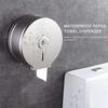 LIOONS High Capacity Wall Mounted Paper Towel Dispenser with Lock Waterproof Hand Towel Dispenser Stainless Steel Paper Towel Holders Stable view 3