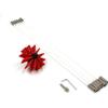 LIFKOME Dryer Vent Brush Set Chimney Brush 9 Extendable Rods Fireplace Cleaning Lint Flue Brush Heatproof Long-Lasting view 4
