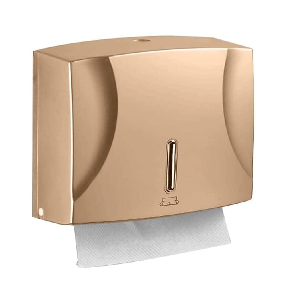 LIOONS High Capacity Paper Towel Dispenser Wall-Mounted Free Punching Hand Towel Dispenser Commercial Papetowel Holders Waterproof Stable